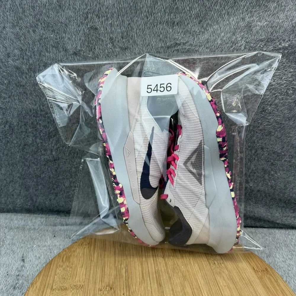 Nike Juniper Trail Shoes Womens Size 7.5 Pink Navy Running Sneakers DM0821-005